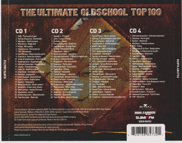 Various : The Ultimate Oldschool Top 100 (4xCD, Comp)