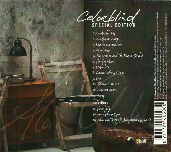 Alain Clark : Colorblind (CD, Album, S/Edition)
