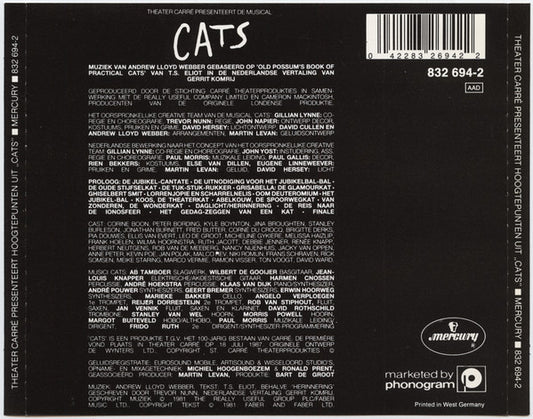 Various : Cats (Nederlandstalige Versie) (CD, Album)