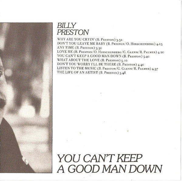Billy Preston : You Can't Keep A Good Man Down (CD, Album)