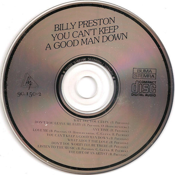 Billy Preston : You Can't Keep A Good Man Down (CD, Album)