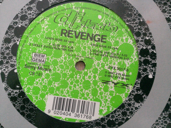 DJ Dado : Revenge (12")