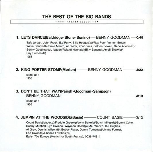 Various : The Best Of The Big Bands (CD, Comp)