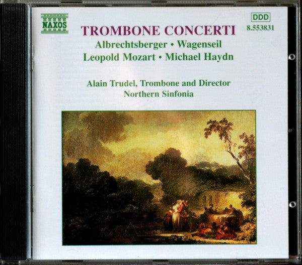 Johann Georg Albrechtsberger, Georg Christoph Wagenseil, Leopold Mozart, Michael Haydn, Northern Sinfonia, Alain Trudel : Trombone Concerti (CD, Album)