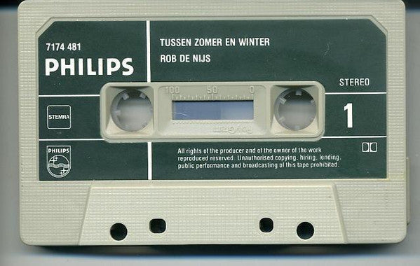 Rob de Nijs : Tussen Zomer En Winter (Cass, Album, RE)