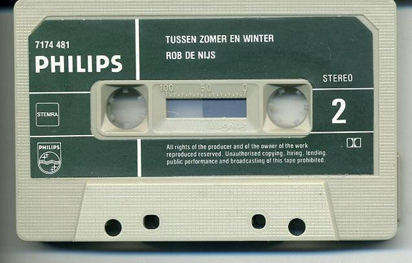 Rob de Nijs : Tussen Zomer En Winter (Cass, Album, RE)