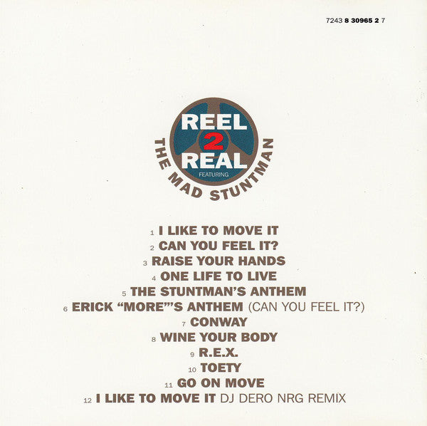Reel 2 Real Featuring The Mad Stuntman : Move It! (CD, Album)