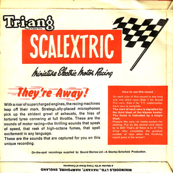 No Artist : Roar! Authentic Sound Thrills Of Grand Prix & T.T. Racing (7", EP)