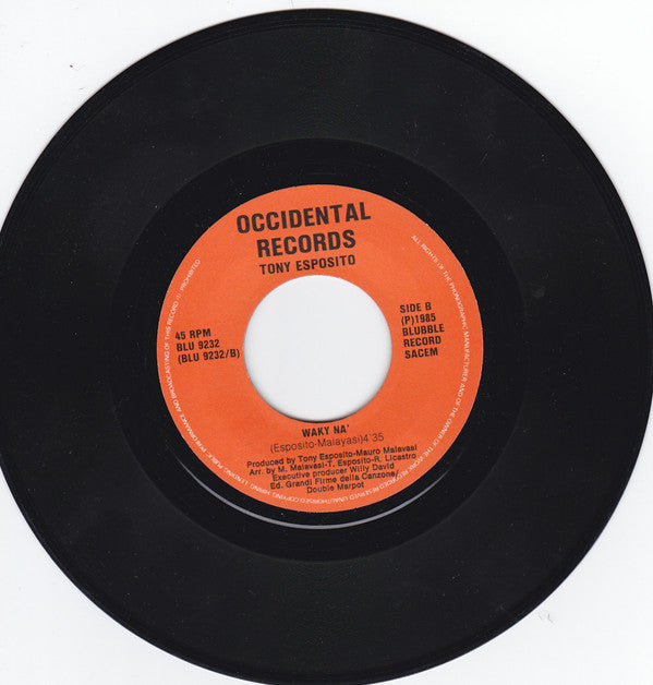 Tony Esposito : Papa Chico (7", Single, Ora)