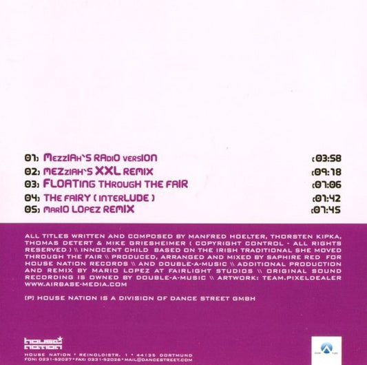 Saphire Red : Innocent Child (CD, Maxi)