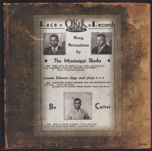 Mississippi Sheiks : Honey Babe Let The Deal Go Down: The Best Of Mississippi Sheiks (CD, Comp, Mono)
