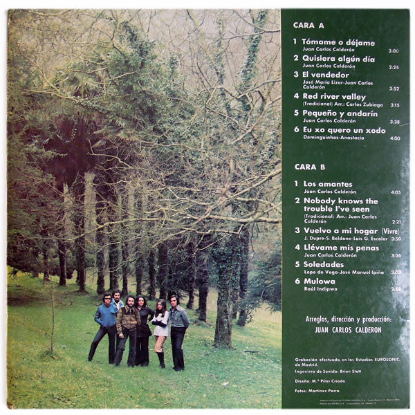 Mocedades : Mocedades-5 (LP, Album, RP, Gat)