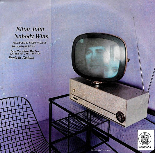 Elton John : Nobody Wins (7")