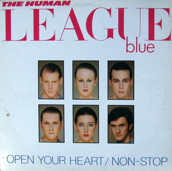 The Human League : Open Your Heart / Non-Stop (12")