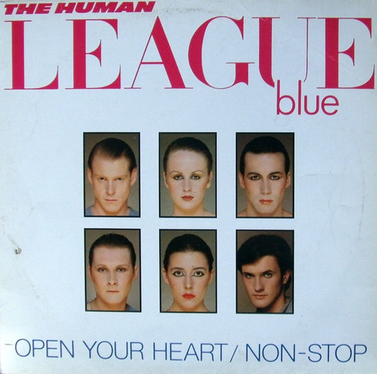 The Human League : Open Your Heart / Non-Stop (12")