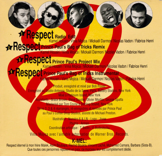 Alliance Ethnik avec Vinia Mojica : Respect (CD, Maxi)