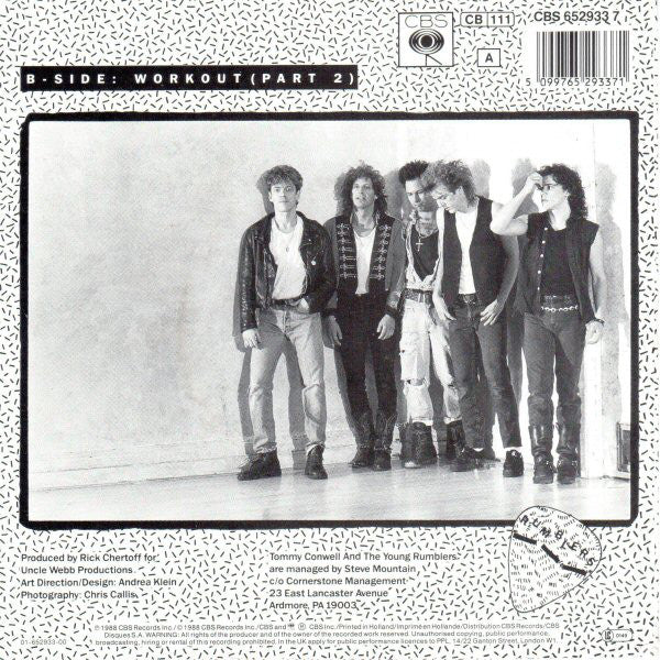 Tommy Conwell And The Young Rumblers : I'm Not Your Man (7")