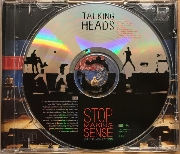 Talking Heads : Stop Making Sense (HDCD, Album, RE, RM, S/Edition, Sli)