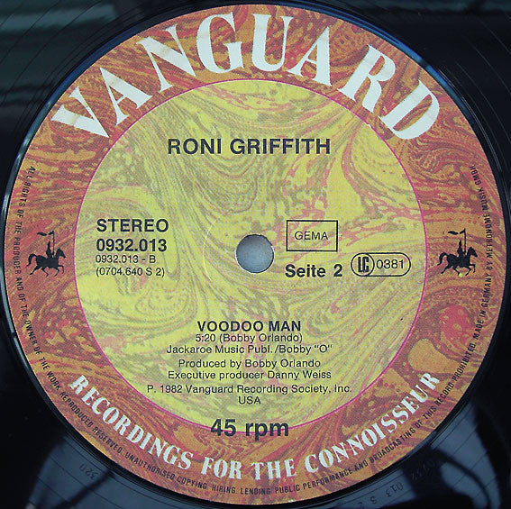 Roni Griffith : (The Best Part Of) Breakin' Up (12")