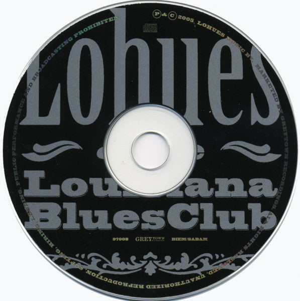 Lohues & The Louisiana Blues Club : Grip (CD, Album + DVD-V)