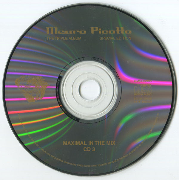Mauro Picotto : The Triple Album (2xCD + CD, Mixed + Album, S/Edition)