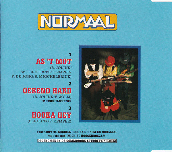 Normaal : As 'T Mot (CD, Maxi)