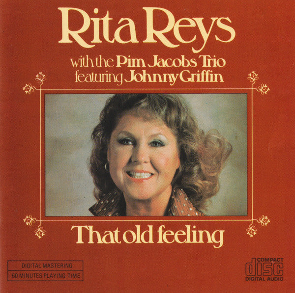 Rita Reys With The Pim Jacobs Trio Featuring Johnny Griffin : That Old Feeling (CD, Album)
