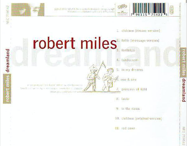 Robert Miles : Dreamland (CD, Album, Mixed)