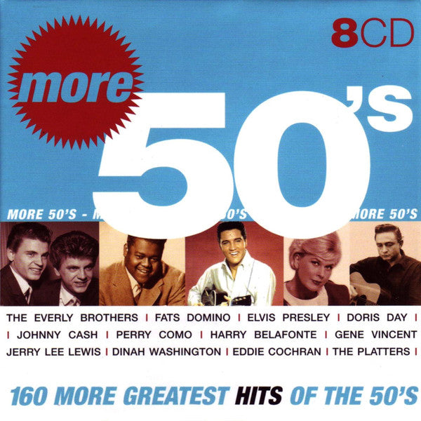 Various : More 50's - 160 More Greatest Hits Of The 50's (8xCD, Comp + Box)