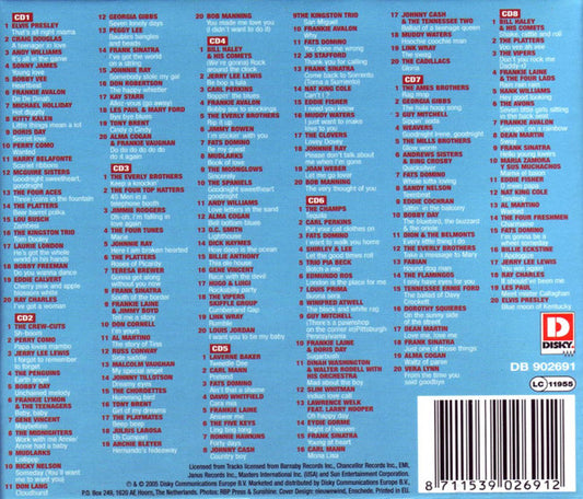 Various : More 50's - 160 More Greatest Hits Of The 50's (8xCD, Comp + Box)