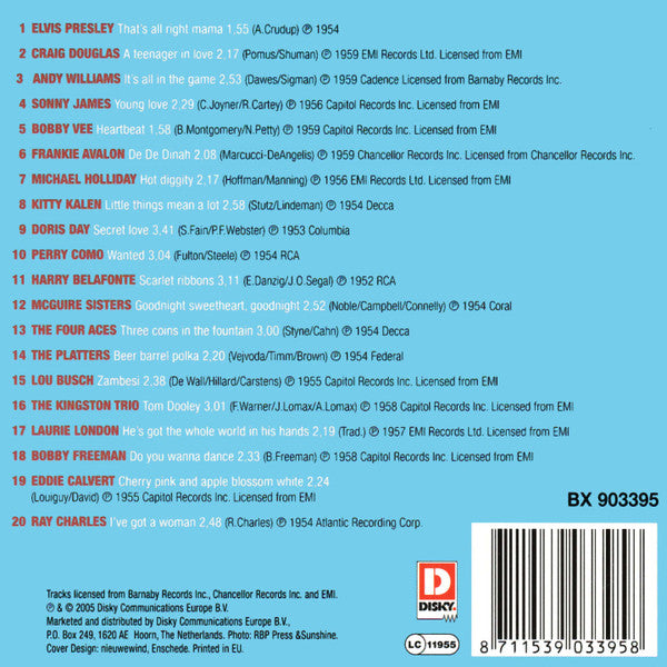Various : More 50's - 160 More Greatest Hits Of The 50's (8xCD, Comp + Box)