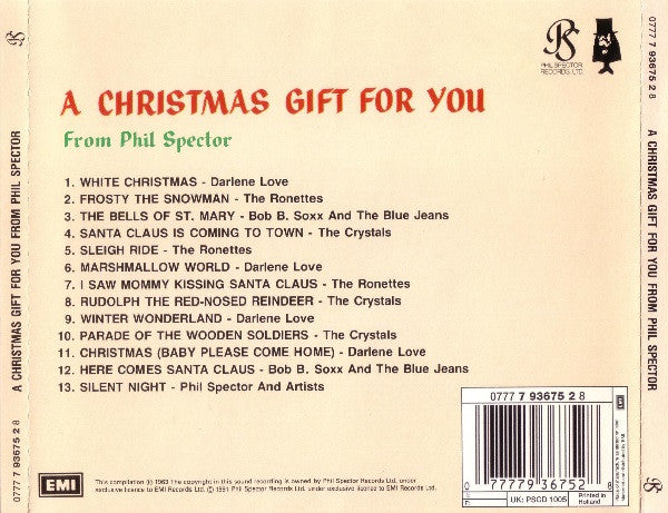 Phil Spector : A Christmas Gift For You From Phil Spector (CD, Album, RE, RM)