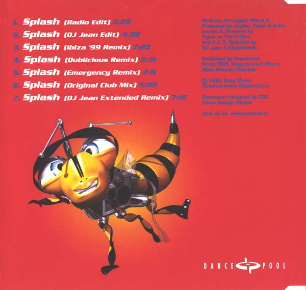 The Sunclub : Splash (CD, Maxi)