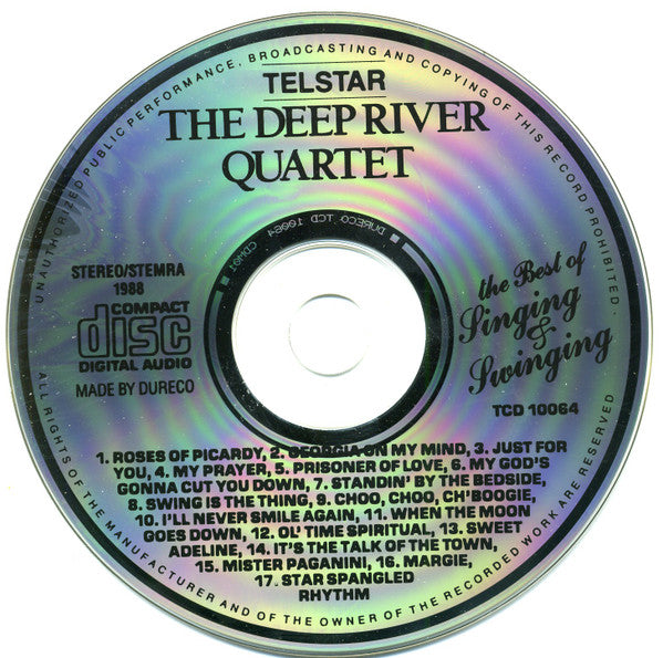 Deep River Quartet : The Best Of Singing & Swinging (CD)