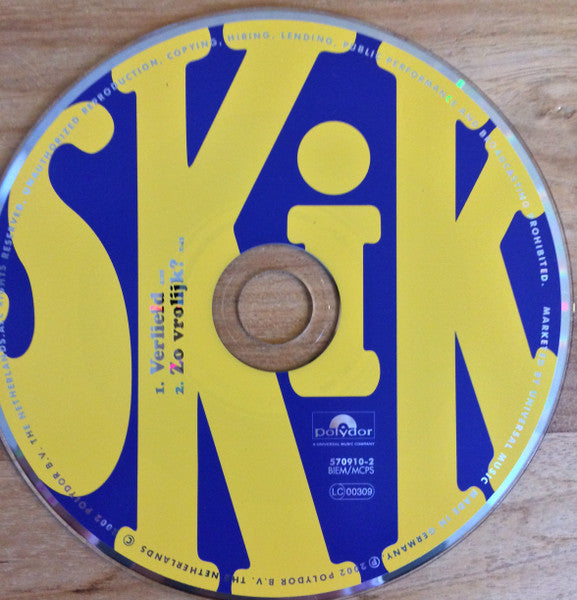 Skik : Verliefd  (CD, Single)