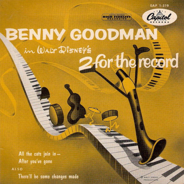 Benny Goodman : 2 For The Record (7", EP)
