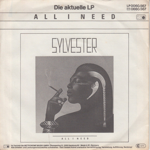 Sylvester : Hard Up (7", Single)
