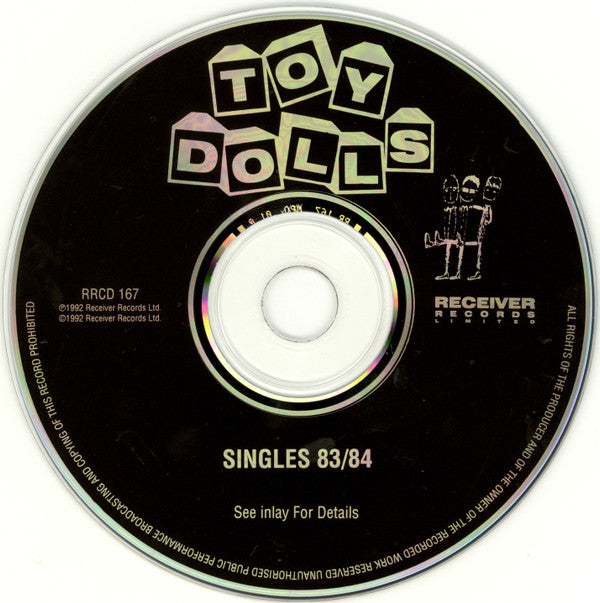 Toy Dolls : Singles 83/84 (CD, Comp, RE)
