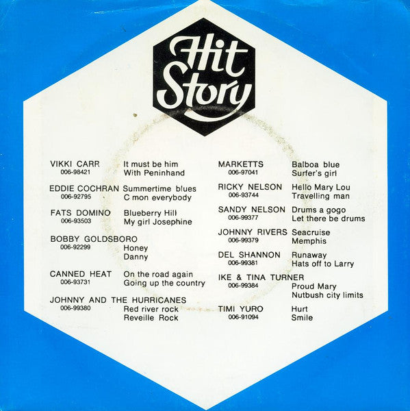 Timi Yuro : Hurt / Smile (7", Single, RE)
