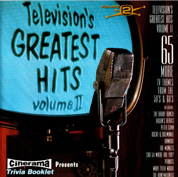 Various : Television's Greatest Hits Volume 2 - From The 50's and 60's (CD, Comp, RE)