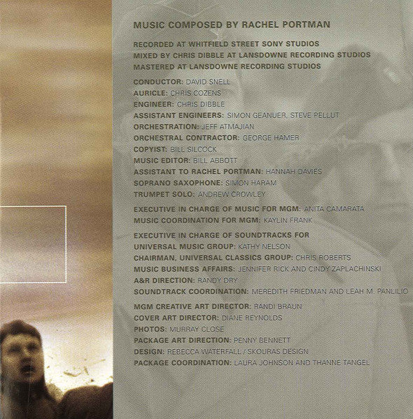 Rachel Portman : Hart's War (Original Motion Picture Soundtrack) (CD, Album)