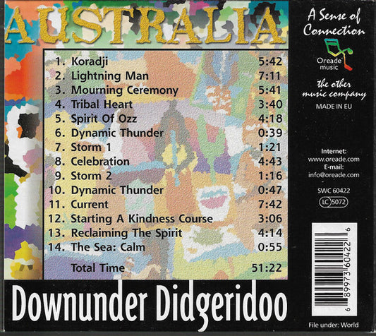 Various : Australia (Downunder Didgeridoo) (CD, Comp)