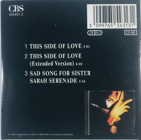 Terence Trent D'Arby : This Side Of Love (CD, Mini, Maxi)