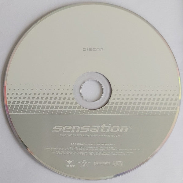 Various : Sensation 2005 (White Edition) (2xCD, Comp, Mixed)