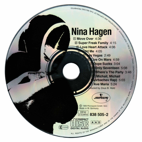 Nina Hagen : Nina Hagen (CD, Album)