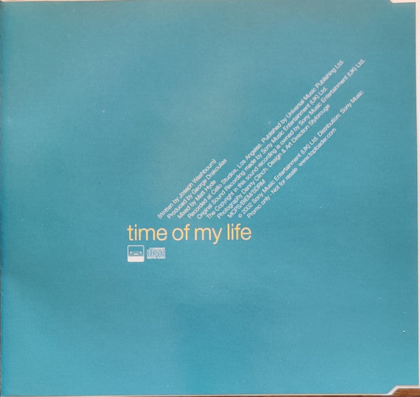 Toploader : Time Of My Life (CD, Single, Promo)
