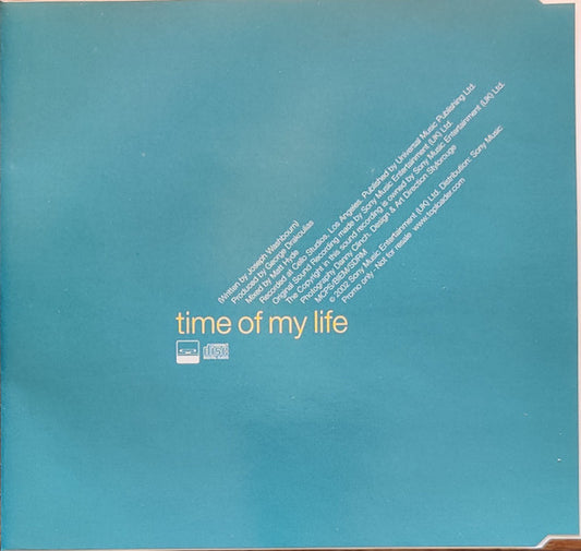 Toploader : Time Of My Life (CD, Single, Promo)