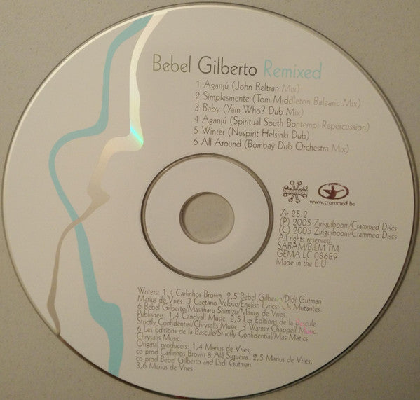 Bebel Gilberto : Bebel Gilberto Remixed (2xCD, Album, Ltd)