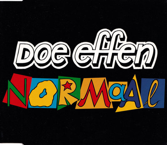 Normaal : Doe Effen Normaal (CD, Single)