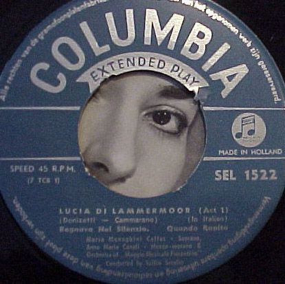 Gaetano Donizetti : Lucia Di Lammermoor (7", EP)
